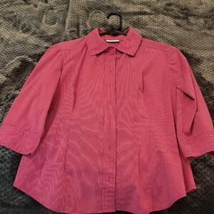 New York & Company Red Blouse